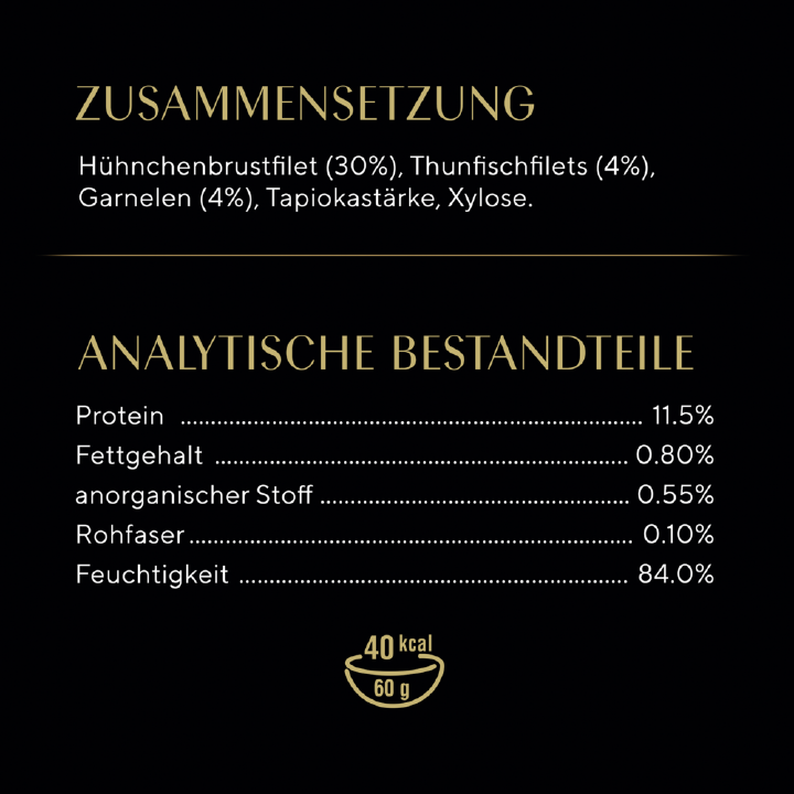 Sheba Katzen-Nassfutter Filets Huhn mit Garnelen